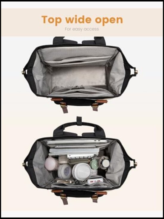Laptop Backpack for Women Work Teacher Bag Business Travel College Bookbag 15.6 main image 6